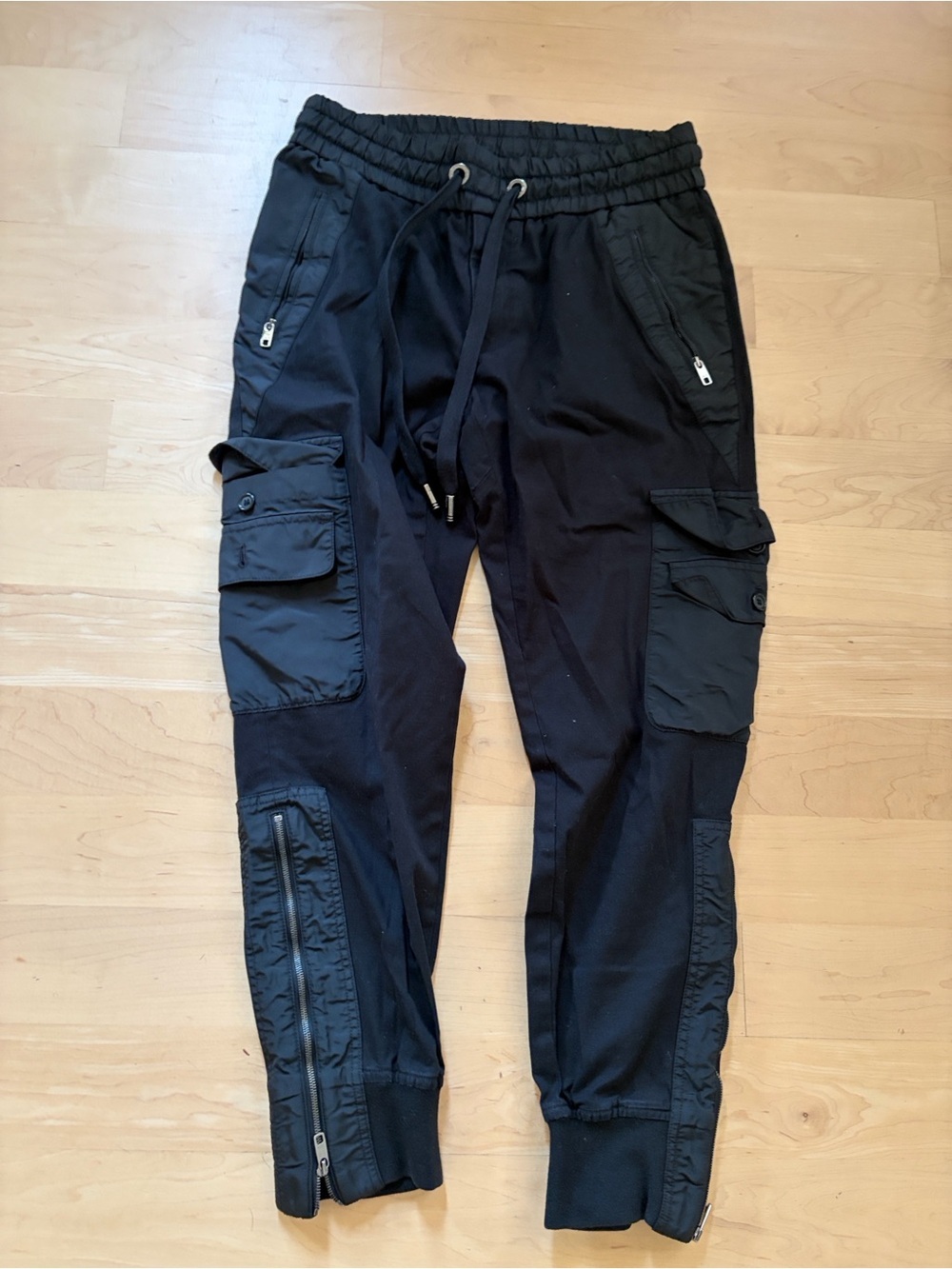 Dolce & Gabbana men’s black Cargo Jogger Pants